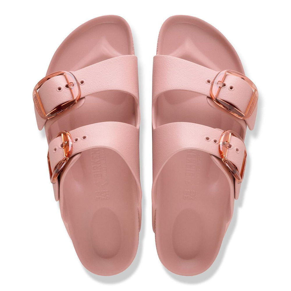 ARIZONA EVA CLAY PINK BIG BUCKLE SANDALS

