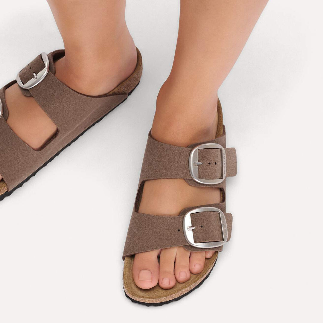 ARIZONA BIG BUCKLE MOCHA BIRKIBUC SANDAL