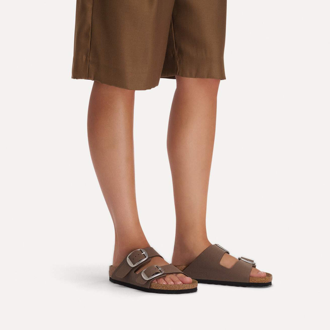 ARIZONA BIG BUCKLE MOCHA BIRKIBUC SANDAL