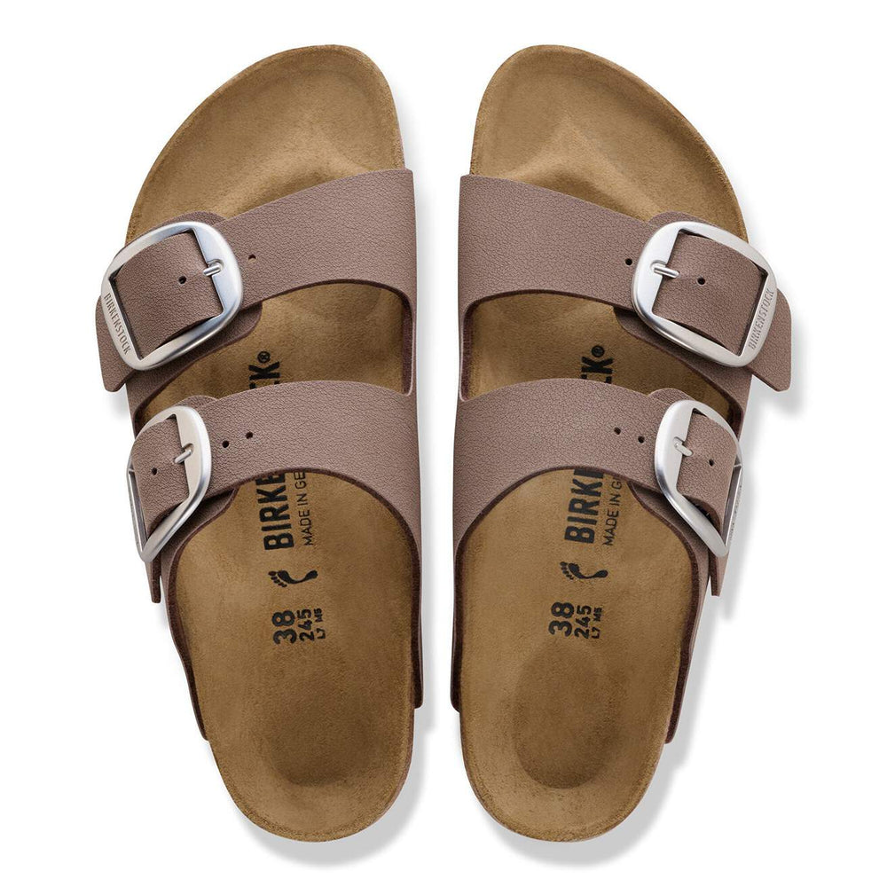 ARIZONA BIG BUCKLE MOCHA BIRKIBUC SANDAL
