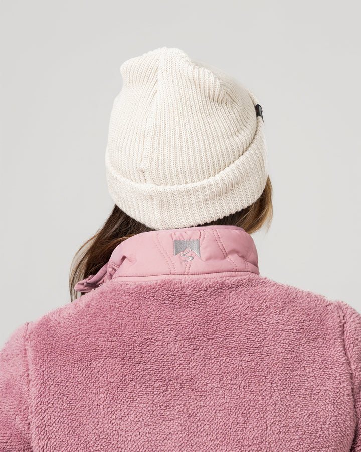 SAND BONFIRE KNIT BEANIE