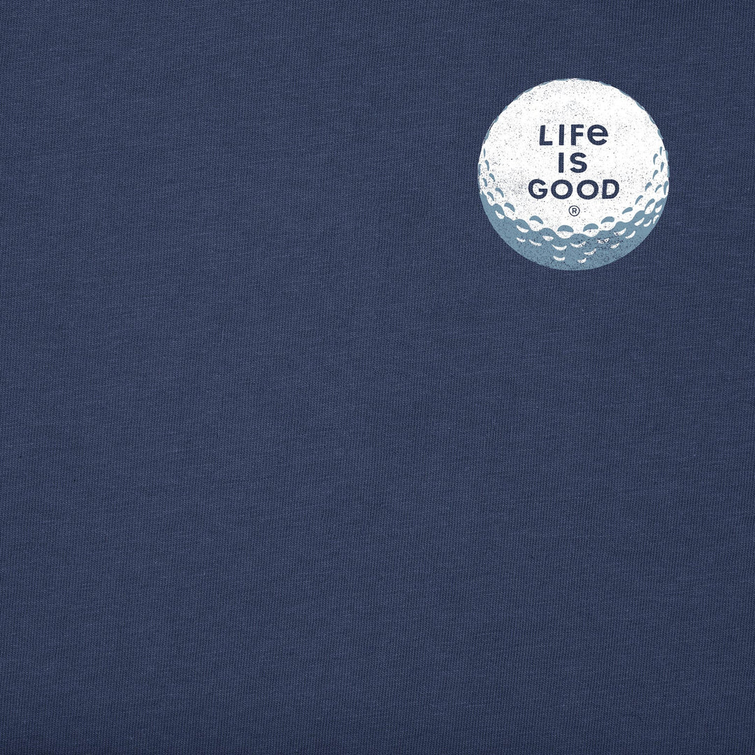 MEN'S BEST DAD BY PAR GOLF CLUBS SHORT SLEEVE CRUSHER TEE