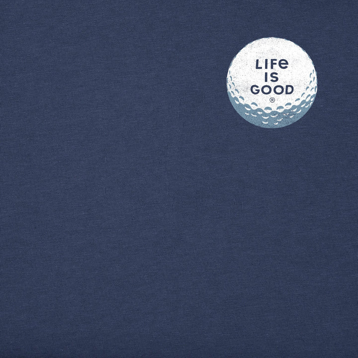 MEN'S BEST DAD BY PAR GOLF CLUBS SHORT SLEEVE CRUSHER TEE