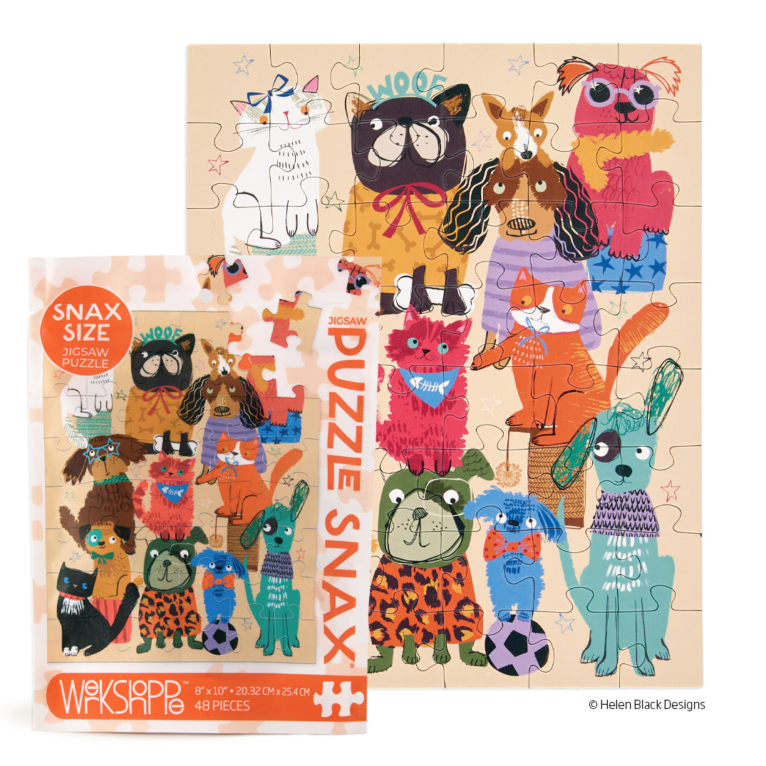 FUR BABIES 48 PIECE PUZZLE SNAX
