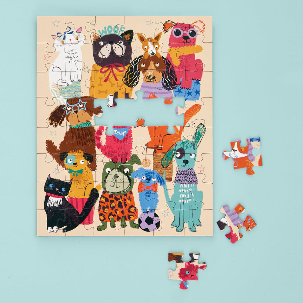 FUR BABIES 48 PIECE PUZZLE SNAX
