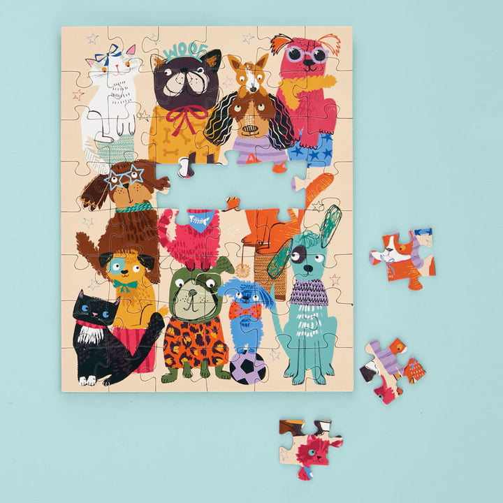 FUR BABIES 48 PIECE PUZZLE SNAX