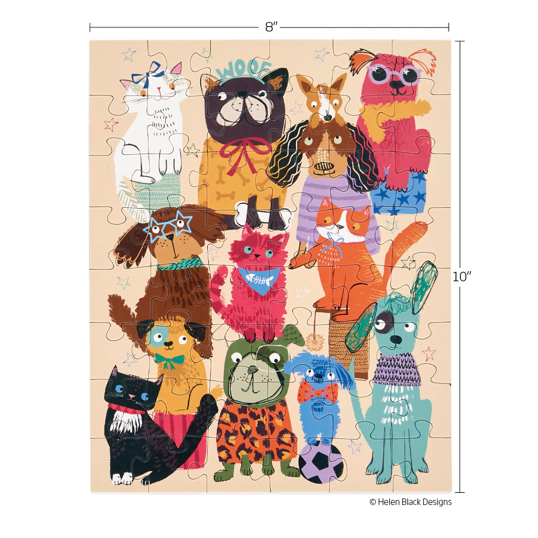 FUR BABIES 48 PIECE PUZZLE SNAX