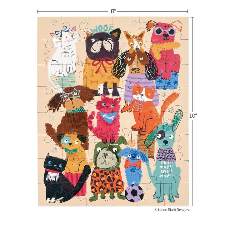 FUR BABIES 48 PIECE PUZZLE SNAX