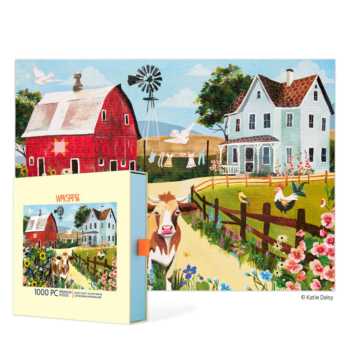 WILDFLOWER FARM 1000 PIECE PUZZLE