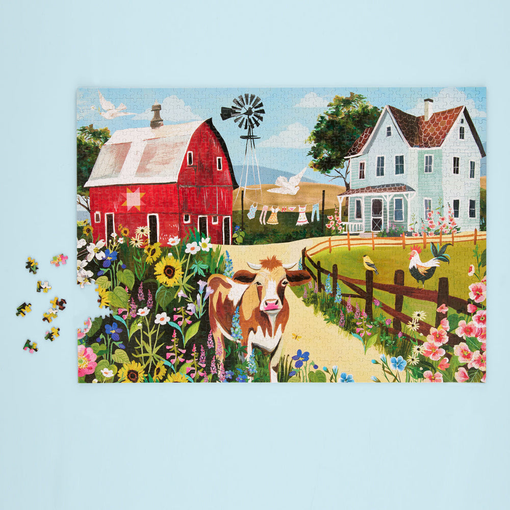 WILDFLOWER FARM 1000 PIECE PUZZLE
