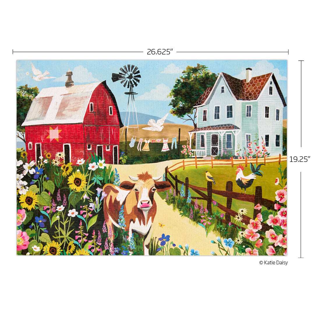 WILDFLOWER FARM 1000 PIECE PUZZLE