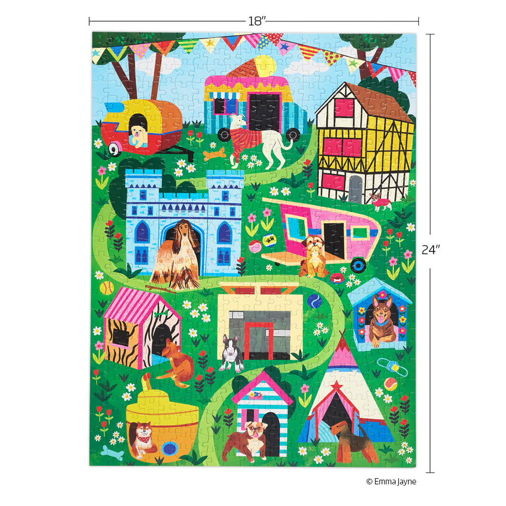 DOGGIE DREAMHOUSE 500 PIECE PUZZLE
