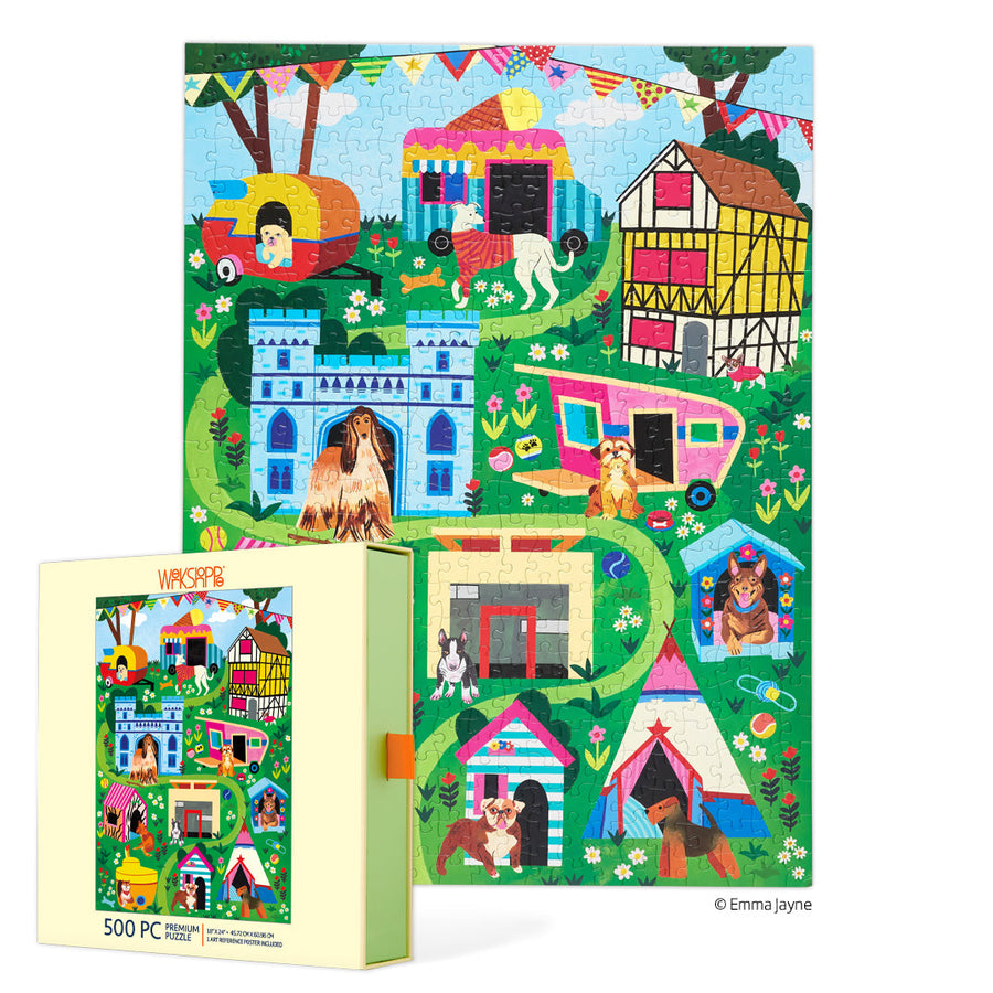 DOGGIE DREAMHOUSE 500 PIECE PUZZLE
