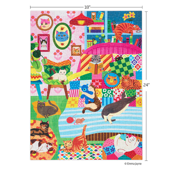 CAT NAP STORIES 500 PIECE PUZZLE