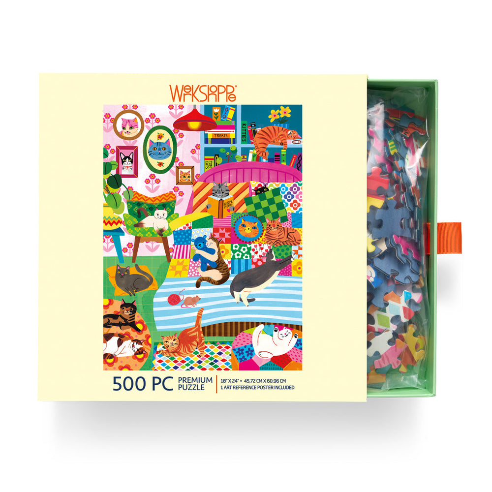 CAT NAP STORIES 500 PIECE PUZZLE
