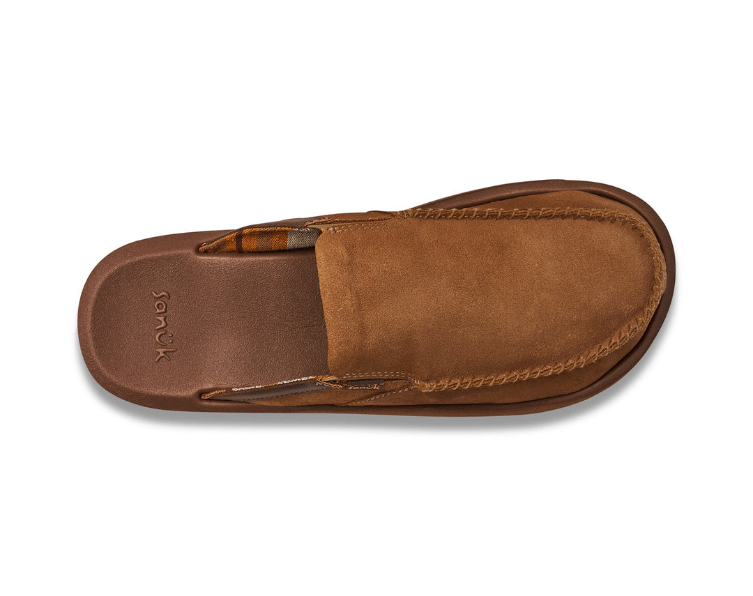 MEN'S TAN YOU GOT MY BACK LEATHER