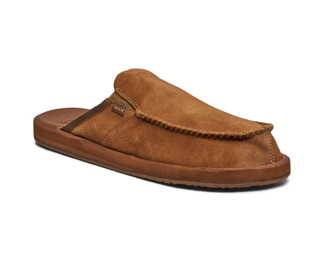 MEN'S TAN YOU GOT MY BACK LEATHER
