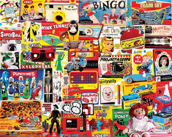 I HAD ONE OF THOSE 1000 PIECE PUZZLE
