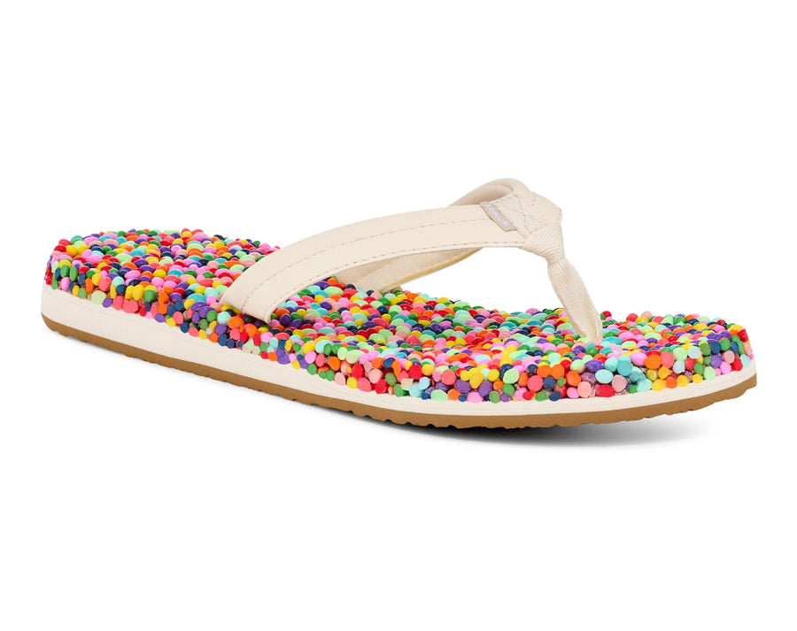 RAINBOW CONFETTI BUBBLECUSH
