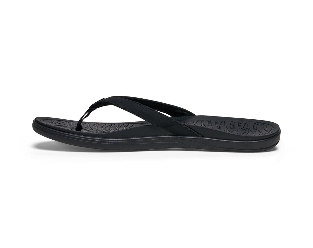 BLACK WAVE WHISPER FLIP FLOPS
