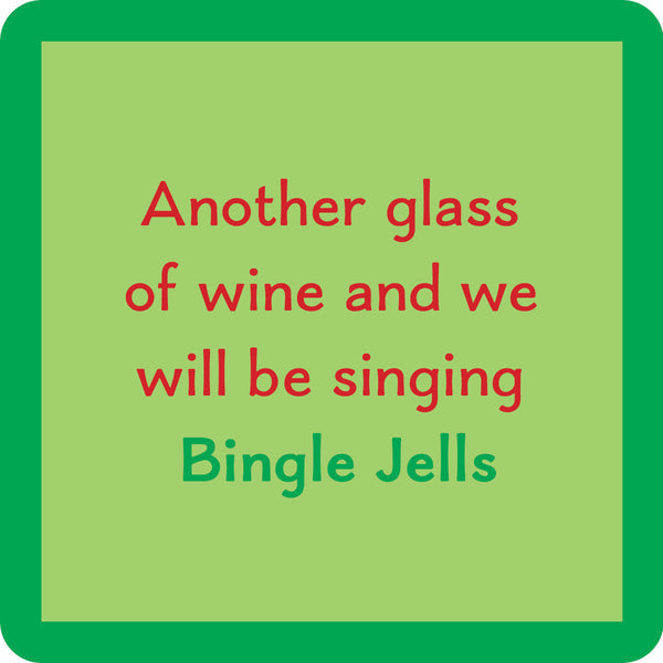 BINGLE JELLS CHRISTMAS COASTER