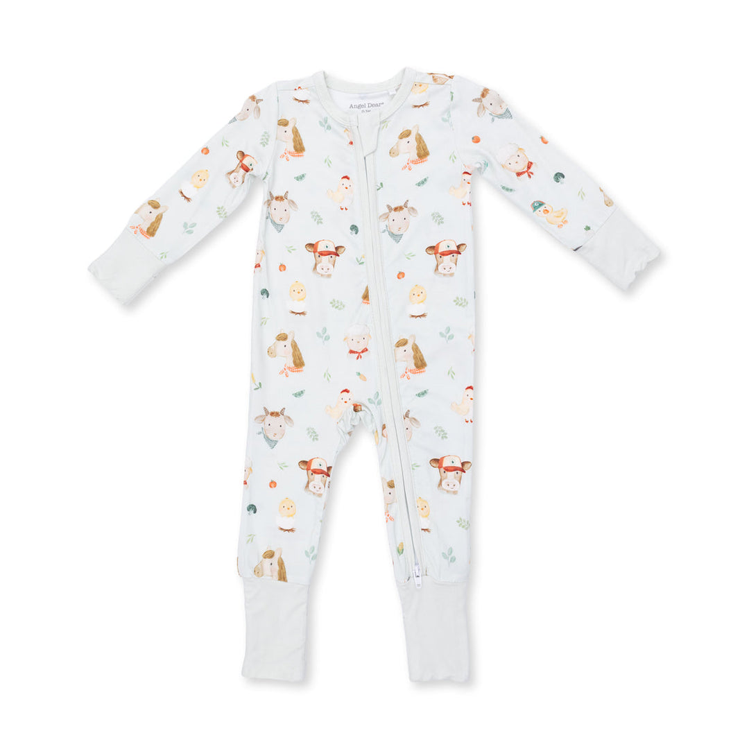 BABY FARM FACES CONVERTIBLE ROMPER