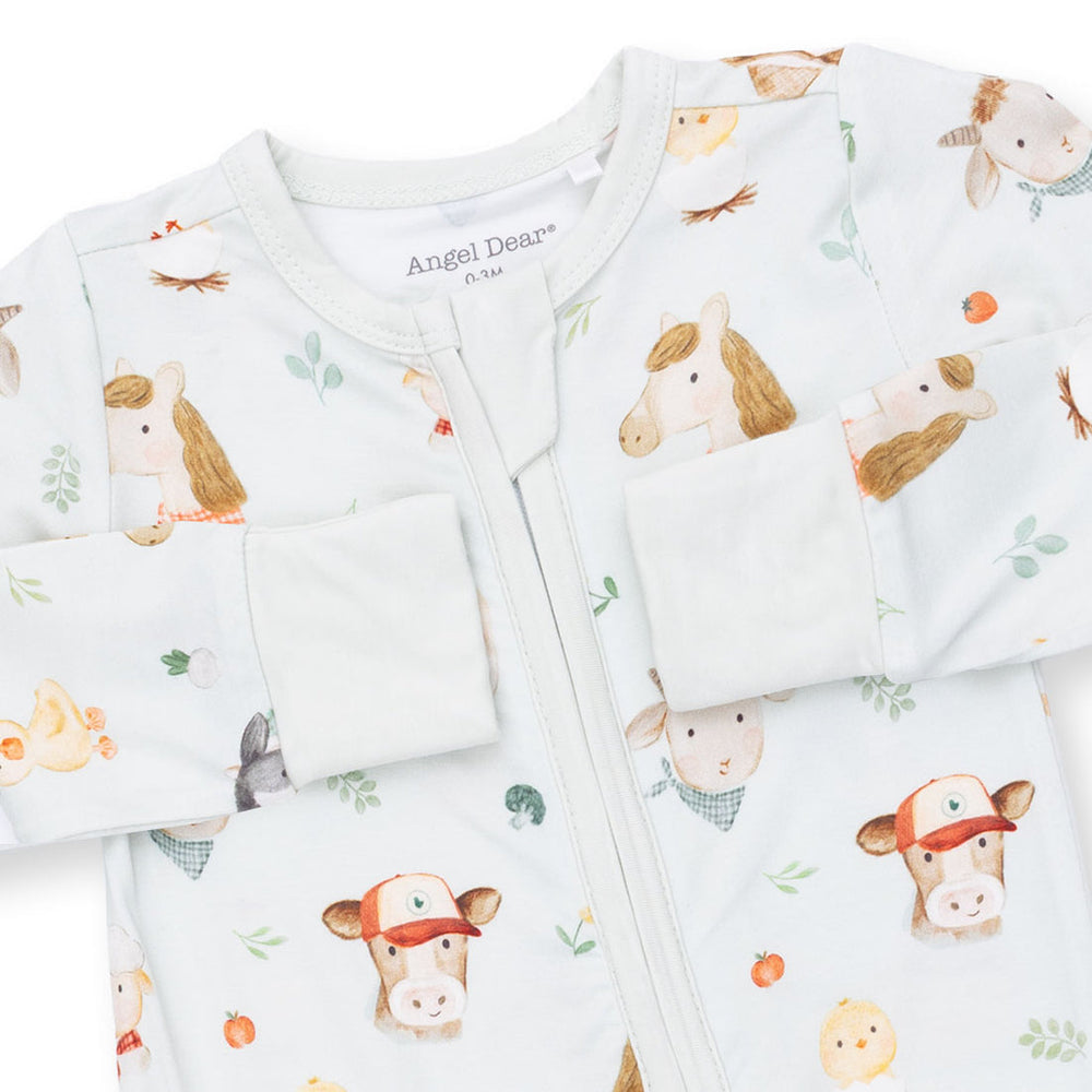 BABY FARM FACES CONVERTIBLE ROMPER
