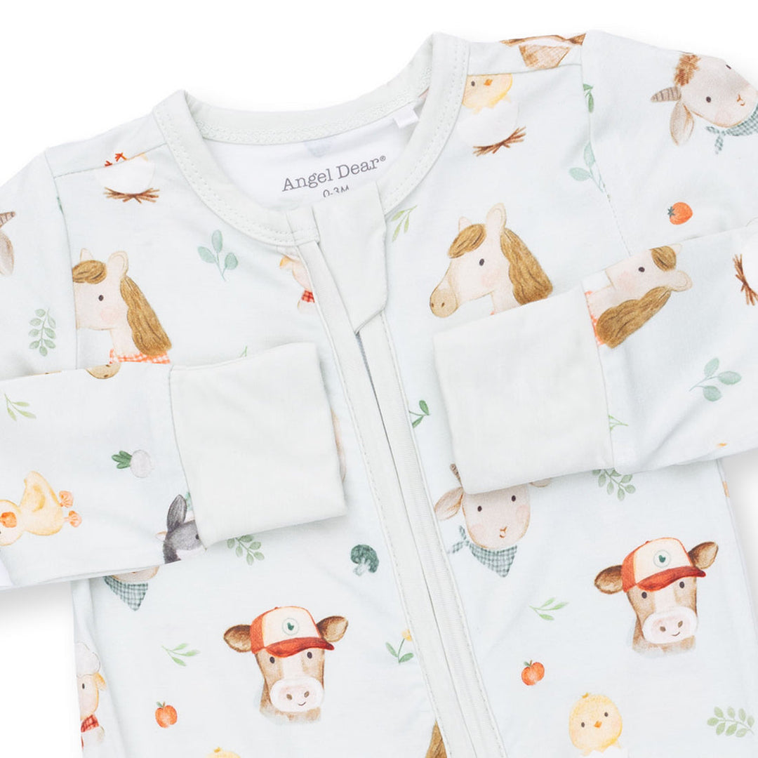 BABY FARM FACES CONVERTIBLE ROMPER