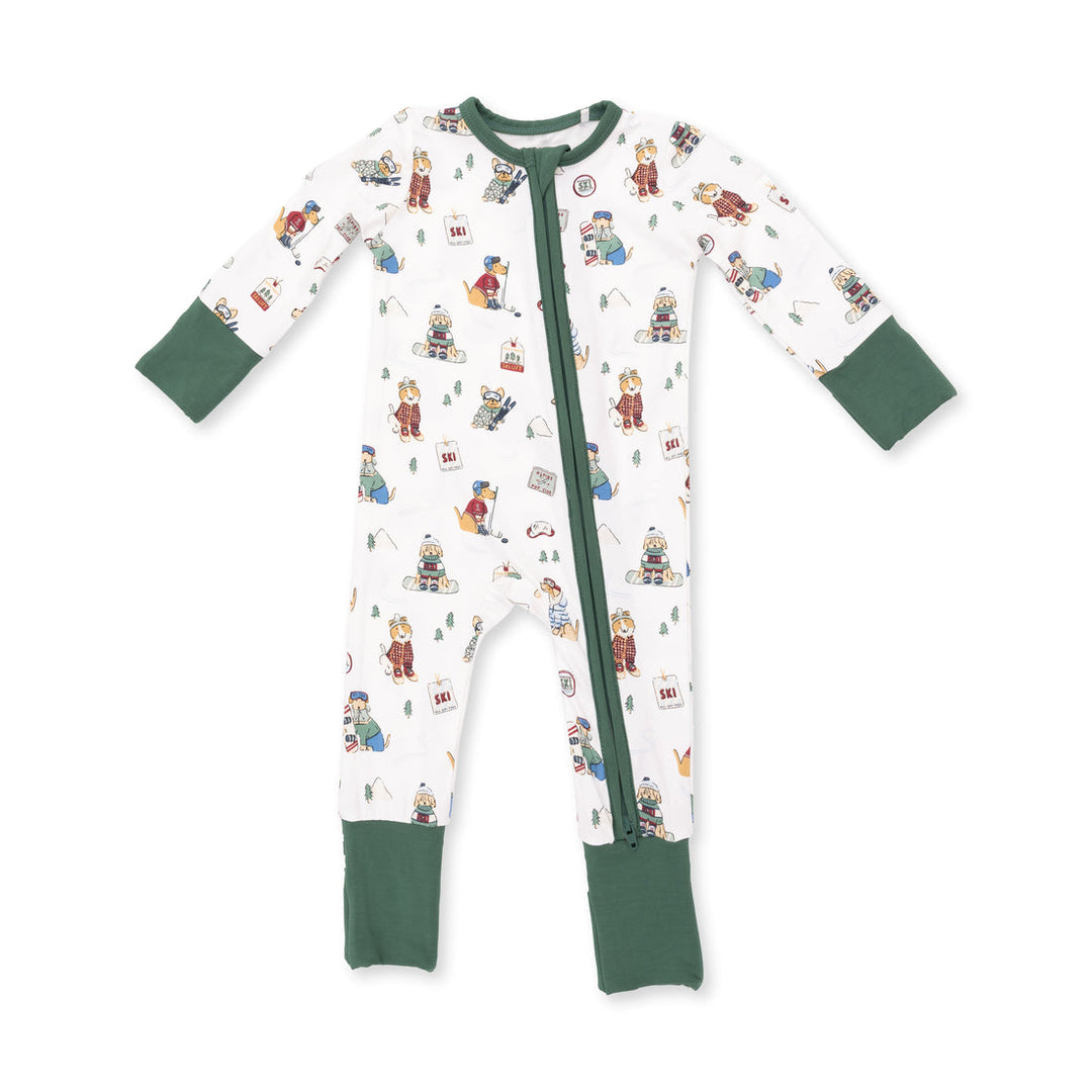 WINTER SPORTS DOGS CONVERTIBLE ROMPER