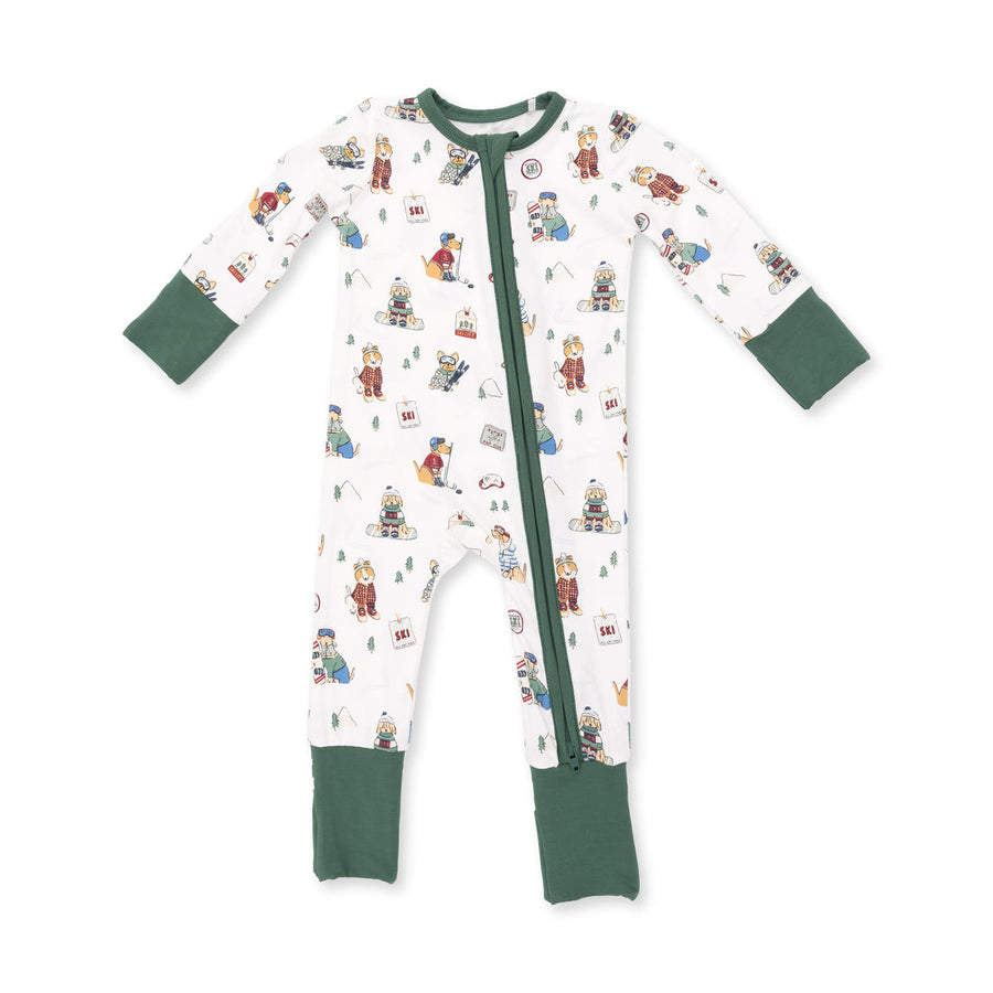 WINTER SPORTS DOGS CONVERTIBLE ROMPER
