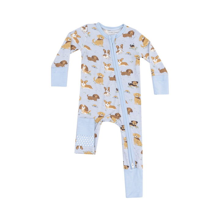 BEST FRIEND DOGS BLUE 2 WAY ZIPPER ROMPER