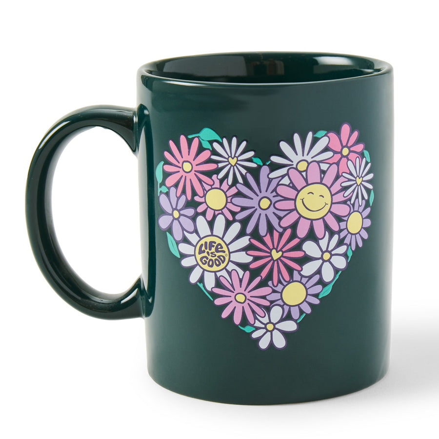FLOWER HEART MUG
