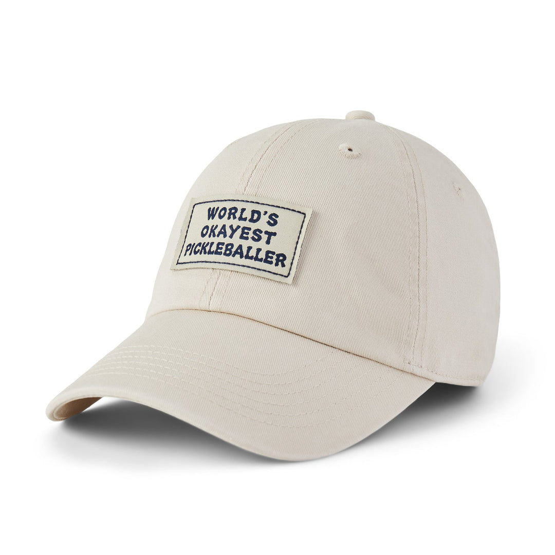 WORLD'S OKAYEST PICKLEBALLER CHILL CAP