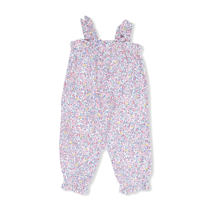 ELIZABETH'S GARDEN RUFFLY STRAP OVERALL