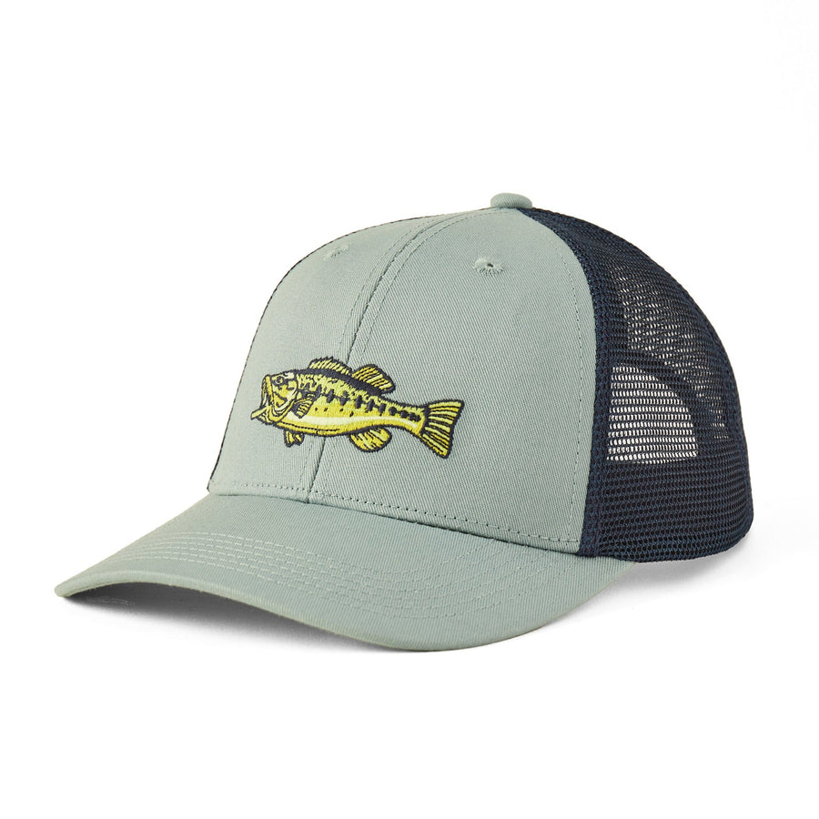 LARGE MOUTH BASS TRUCKER HAT
