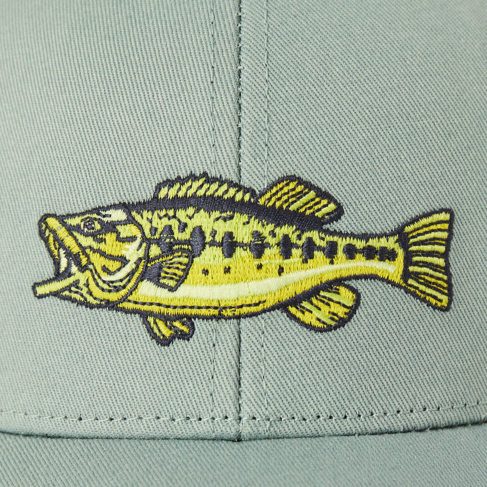 LARGE MOUTH BASS TRUCKER HAT
