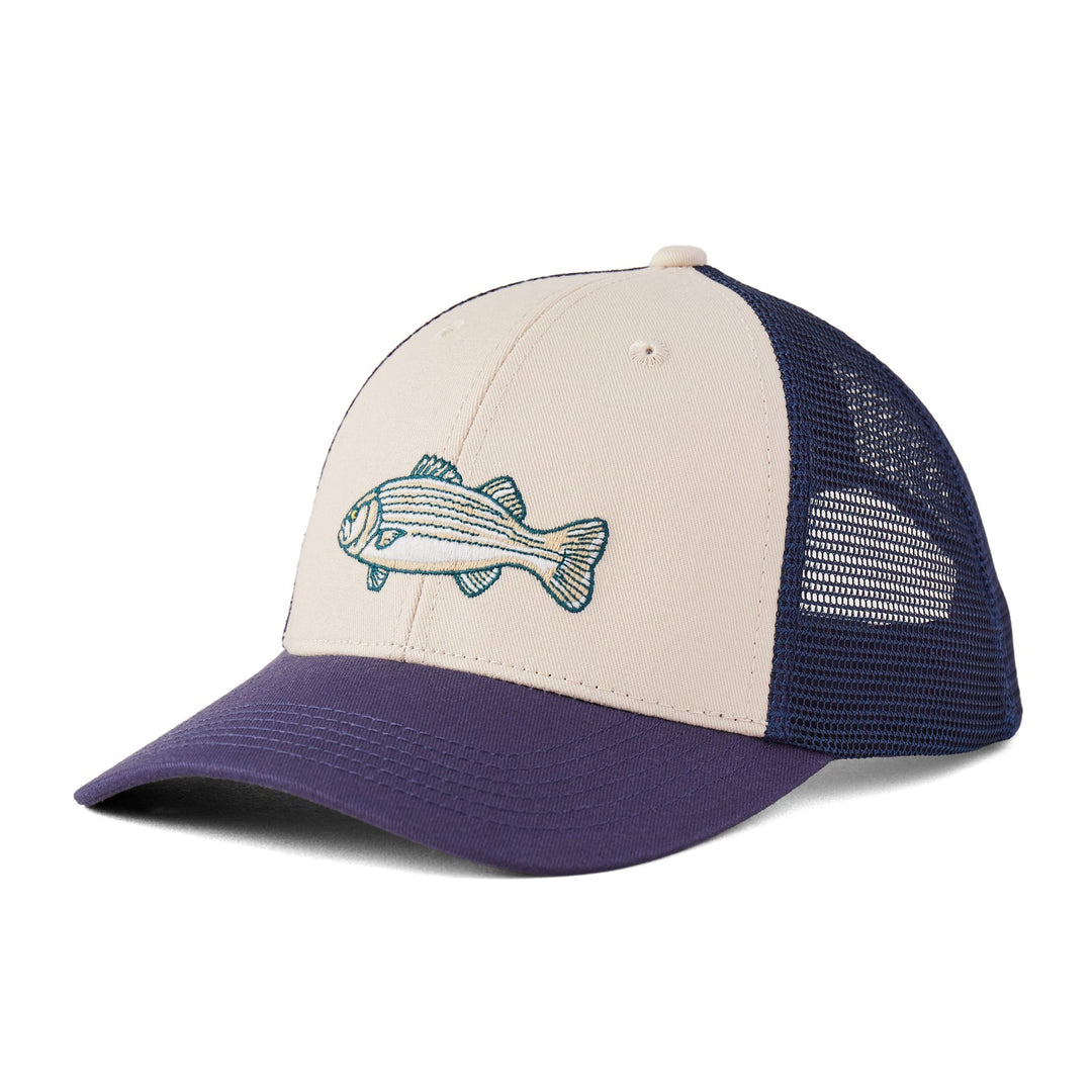 STRIPED BASS TRUCKER HAT
