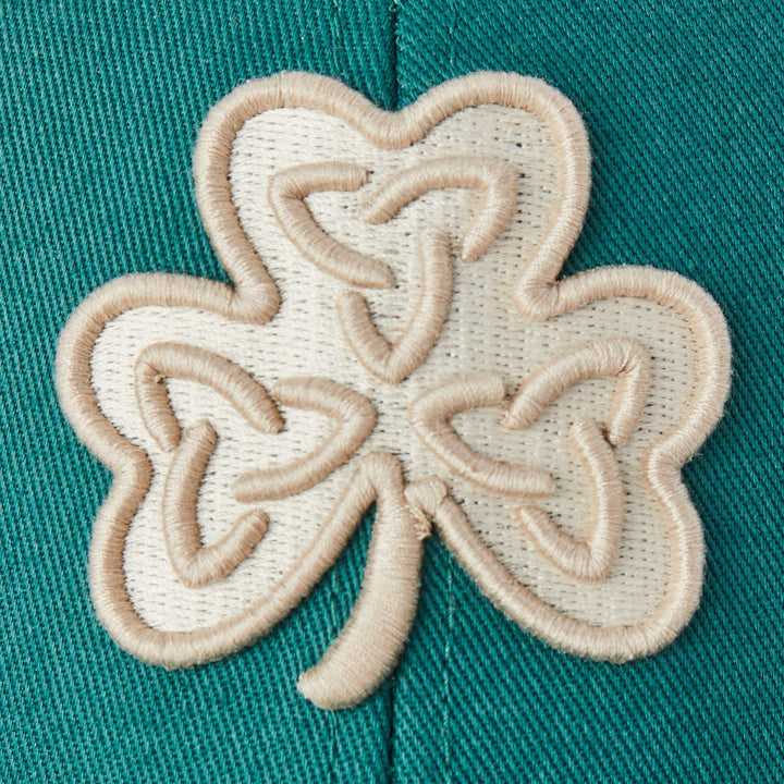 CLEAN CELTIC CLOVER TRUCKER HAT