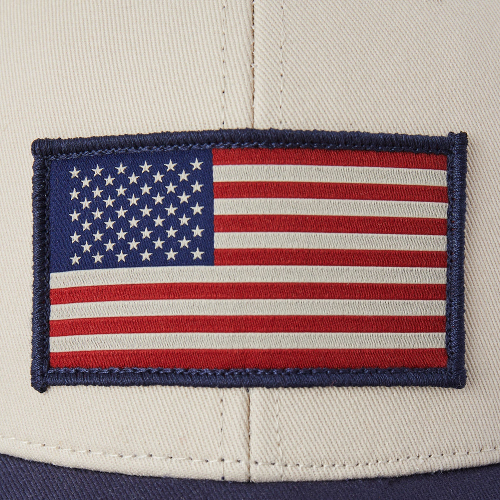 CLEAN FLAG TRUCKER HAT

