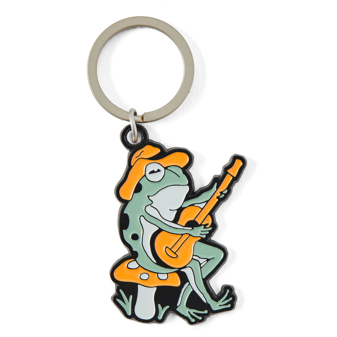 FROG GUITAR KEYCHAIN