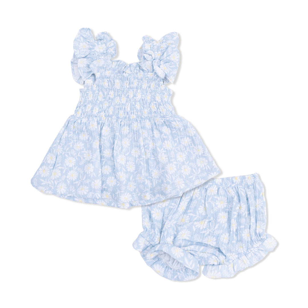 WESTERN DAISIES BABYDOLL TUNIC & BLOOMER SET