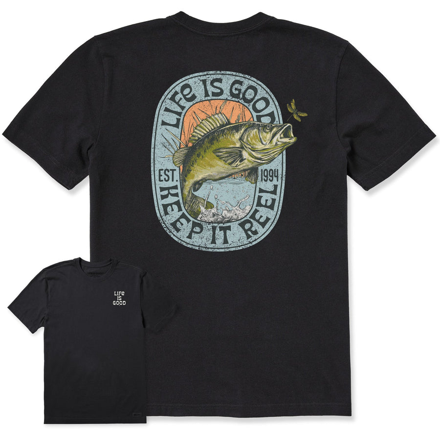 MEN'S KEEP IT REEL BASS CRUSHER TEE
