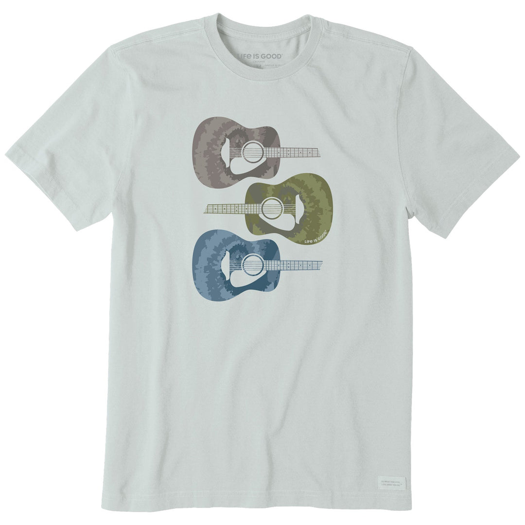 MEN'S TIE DYE GUITARS CRUSHER TEE