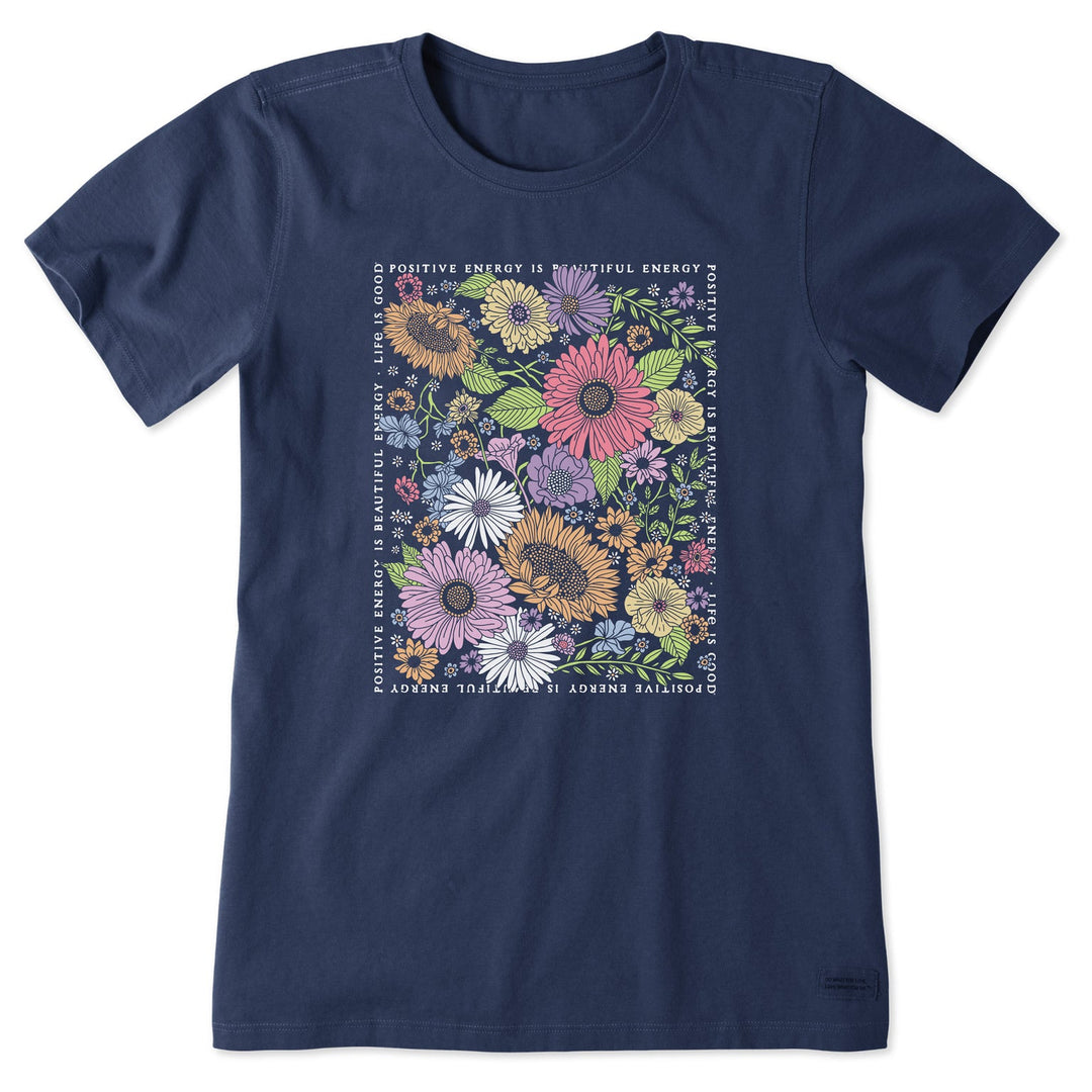 BEAUTIFUL ENERGY WILDFLOWERS CRUSHER TEE
