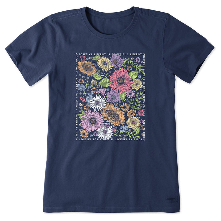 BEAUTIFUL ENERGY WILDFLOWERS CRUSHER TEE