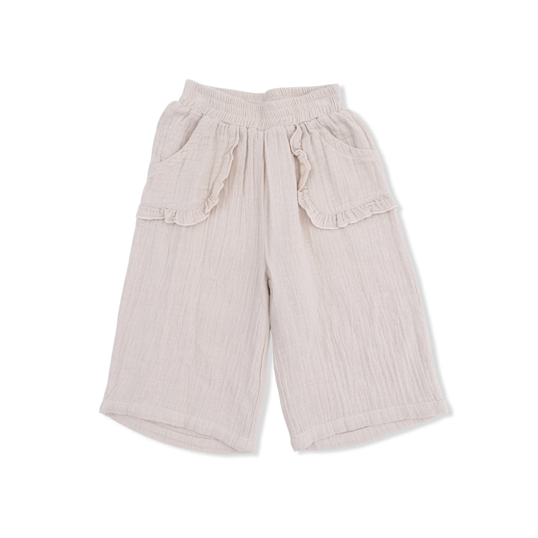 HAPPY SUNS PEPLUM TANK & WIDE LEG PANT SET