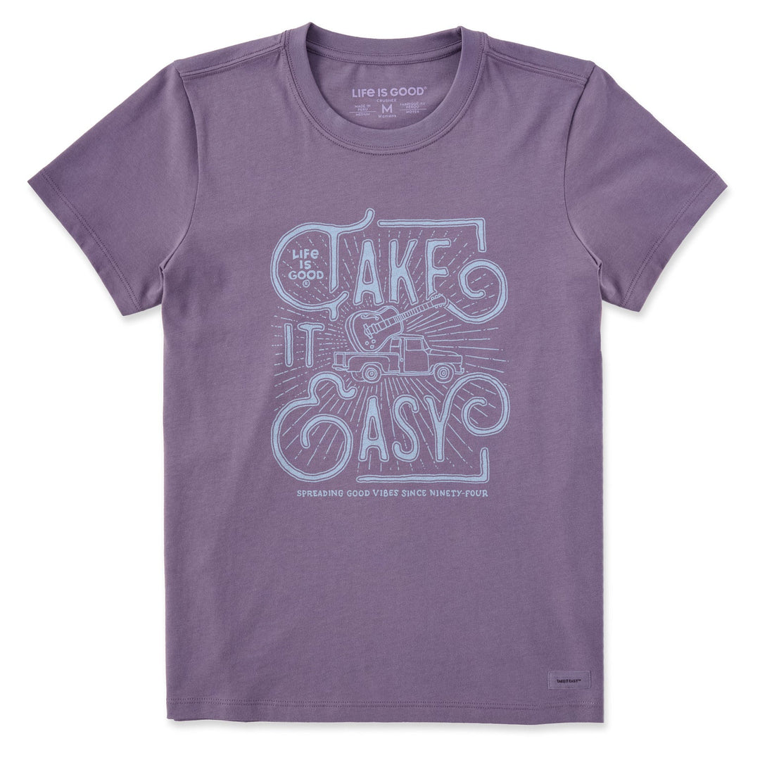 TAKE IT EASY PICK UP CRUSHER TEE