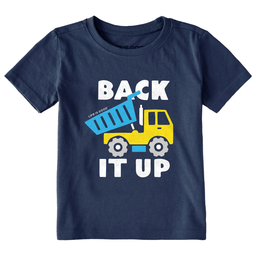BACK IT UP DUMP TRUCK S/S TODDLER TEE
