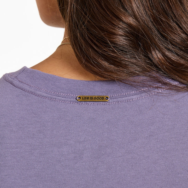 DUSK PURPLE WEEKEND CRUSHER DRESS