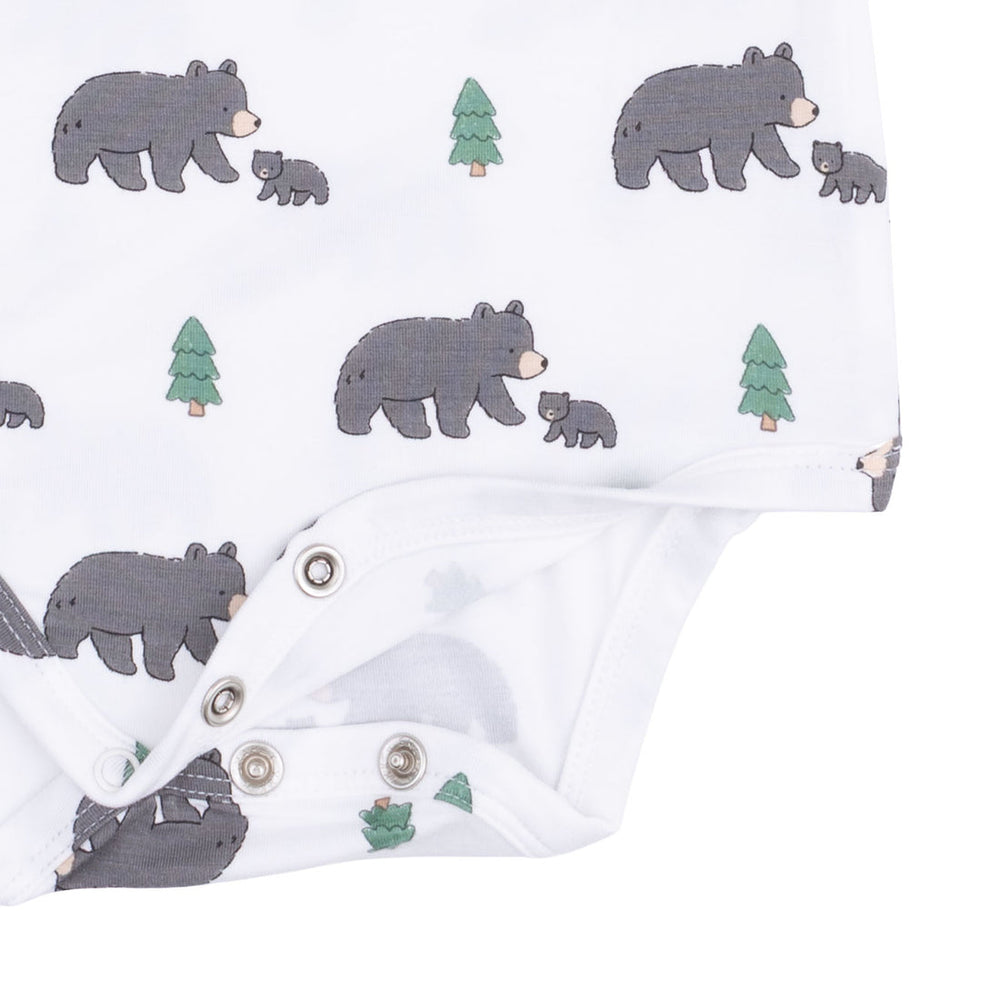 BLACK BEARS LONG SLEEVE BODYSUIT
